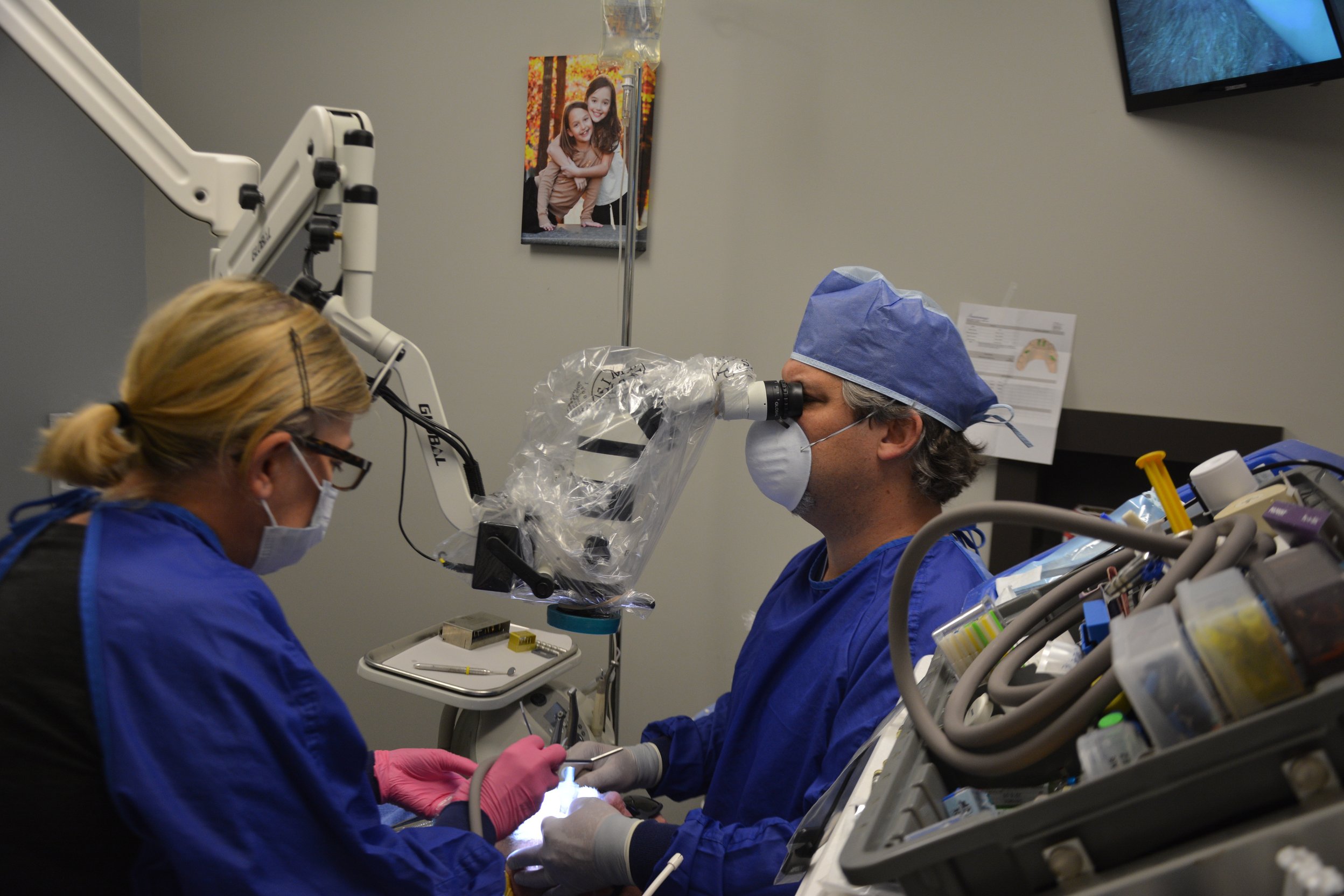 Advantages for Patient's Under the Dental Microscope